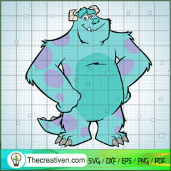 Hmm James P.Sullivan SVG, Monster SVG, Walt Disney SVG