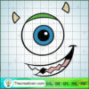 The Eye Mike Wazowski SVG, Monster SVG, Walt Disney SVG 3 Monsters 03 PNG copy