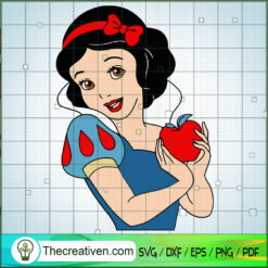 Snow White Princess SVG, Disney Cartoon SVG, Walt Disney SVG