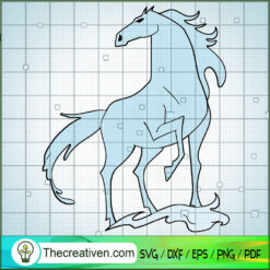 Ice Horse SVG Cut File for Cricut & Silhouette