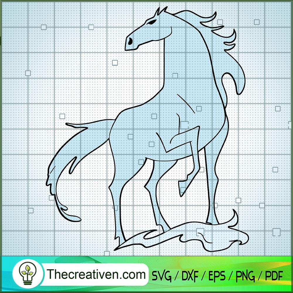 Ice Horse SVG Cut File for Cricut & Silhouette 1 Ice Horse SVG Cut File for Cricut & Silhouette