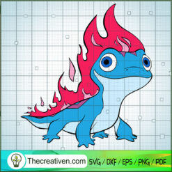 Bruni Fire Spirit SVG Cut File for Cricut & Silhouette