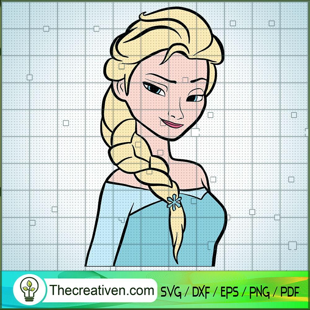 Elsa Frozen SVG Cut File for Cricut & Silhouette Design 39635 1 Elsa Frozen SVG Cut File for Cricut & Silhouette Design 39635