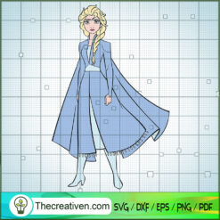 Lover Frozen Princess SVG Cut File for Cricut & Silhouette