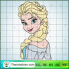 Elsa Princess SVG Cut File for Cricut & Silhouette 3 Elsa PNG copy
