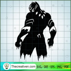 Black Panther Men SVG Cut File for Cricut & Silhouette