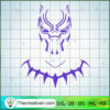 Logo Black Panther SVG Cut File for Cricut & Silhouette 2 Black Panther 03 PNG copy