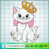 Queen Aristocats SVG, The Aristocats SVG, Walt Disney SVG
