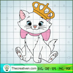 Queen Aristocats SVG, The Aristocats SVG, Walt Disney SVG