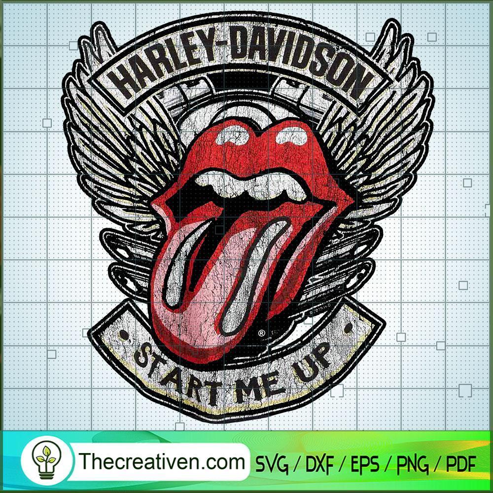 Harley Davidson Start Me Up SVG Cut File for Cricut & Silhouette 1 Harley Davidson Start Me Up SVG Cut File for Cricut & Silhouette