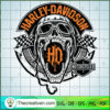 Harley-Davidson Skull Logo SVG Cut File for Cricut & Silhouette