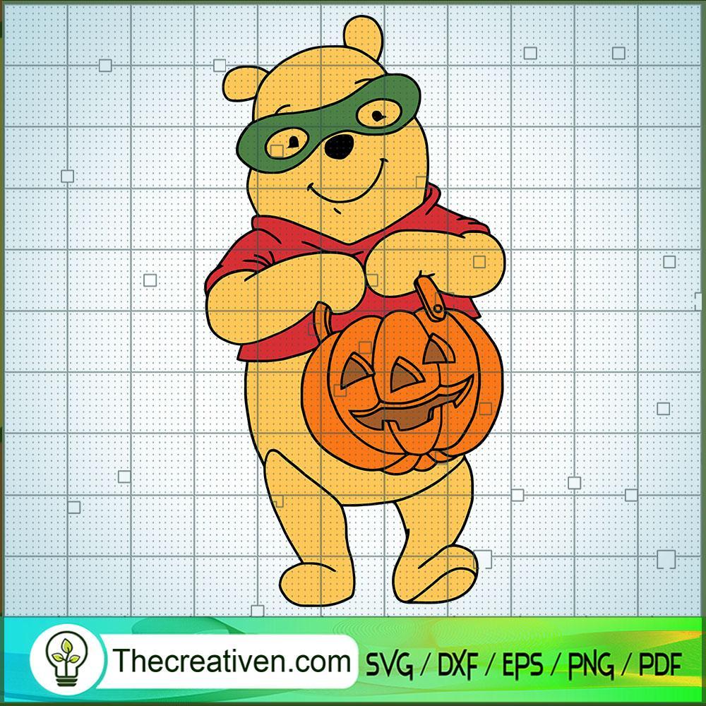 Winnie Take A Pumpkin SVG, Winnie The Pooh SVG, Disney Halloween SVG 1 Winnie Take A Pumpkin SVG, Winnie The Pooh SVG, Disney Halloween SVG