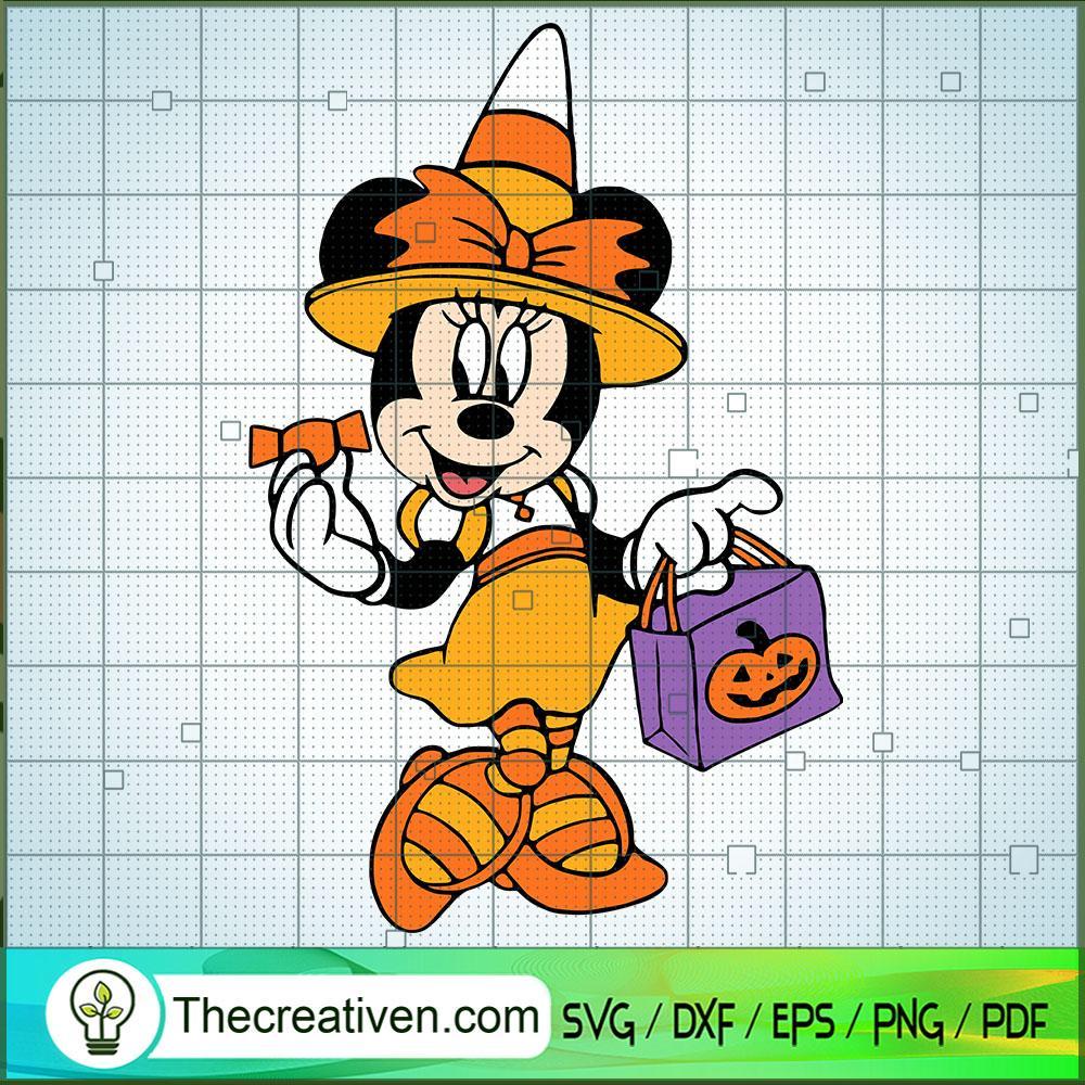 Minnie Halloween Costume SVG, Pumpkin SVG, Halloween SVG 1 Minnie Halloween Costume SVG, Pumpkin SVG, Halloween SVG