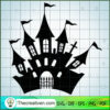 Haunted Free SVG Cut File for Cricut & Silhouette Design 39452 3 CASTLE 2 copy
