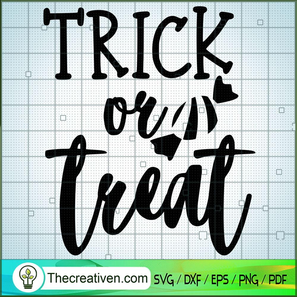 Trick Or Treat Free SVG Cut File for Cricut & Silhouette 1 Trick Or Treat Free SVG Cut File for Cricut & Silhouette