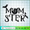 Momster Free SVG Cut File for Cricut & Silhouette 2 Momster PNG copy