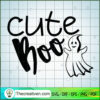 Cute Boo Free SVG Cut File for Cricut & Silhouette 3 Cute Boo EPS copy