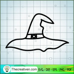 Witch Hat Free SVG Cut File for Cricut & Silhouette Design 39398