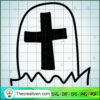 Headstone Free SVG Cut File for Cricut & Silhouette 2 halloween doodle 20 copy