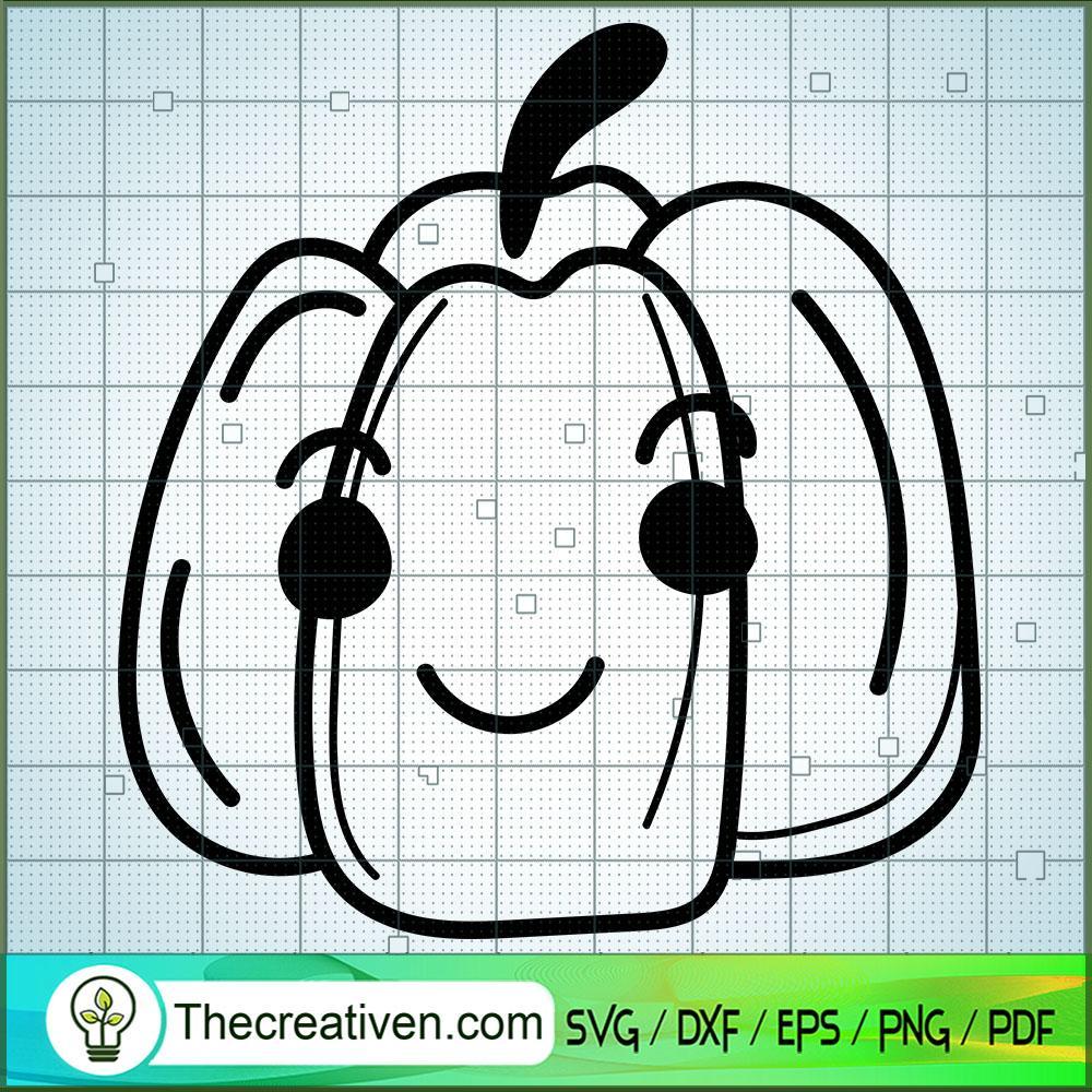 Cute Pumpkin SVG Free, Draw Outline SVG Free, Free SVG For Cricut Silhouette 1 halloween doodle 03 copy
