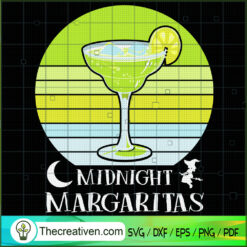 Midnight Margaritas Hallowee SVG Cut File for Cricut