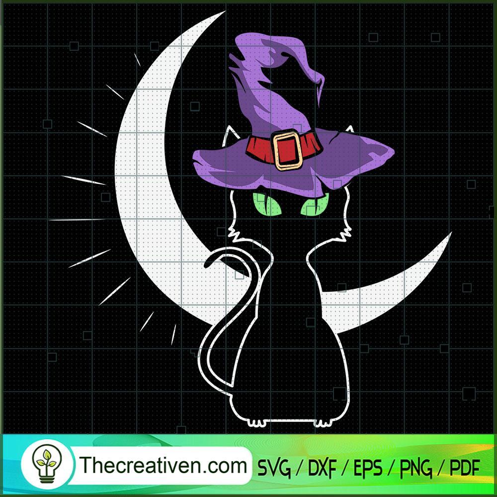 Scary Halloween Black Cat Wi SVG Cut File for Cricut 1 Scary Halloween Black Cat Wi SVG Cut File for Cricut