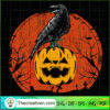 Halloween Raven Red Moon Spo SVG Cut File for Cricut