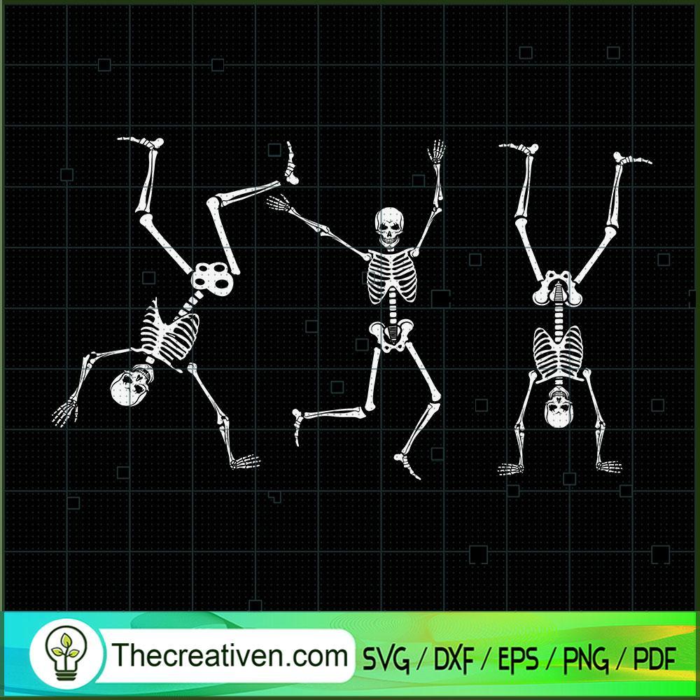 Dancing Skeletons Funny Halloween SVG Cut File for Cri Design 39255 1 Dancing Skeletons Funny Halloween SVG Cut File for Cri Design 39255