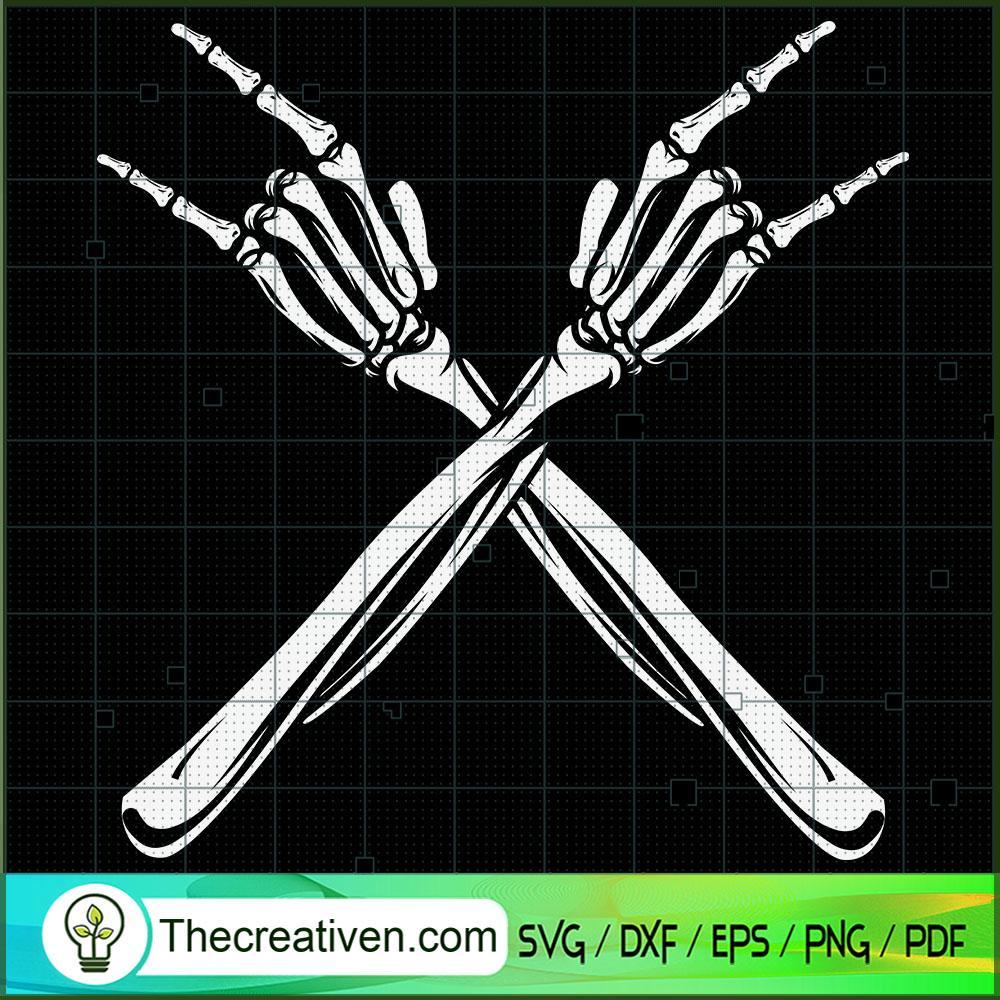 Rock Skeleton Hand Funny Hal SVG Cut File for Cricut 1 Rock Skeleton Hand Funny Hal SVG Cut File for Cricut