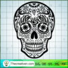 Pattern Skull SVG Cut File for Cricut & Silhouette Design 39004 2 skull deesign number 5 copy