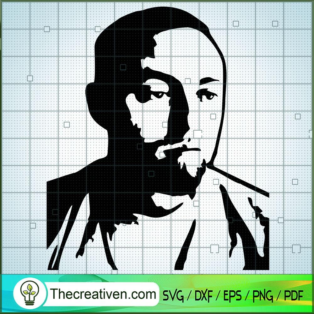 Black Portrait Mac Miller SVG Cut File for Cricut & Silhouette 1 Black Portrait Mac Miller SVG Cut File for Cricut & Silhouette