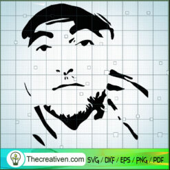 Mac Miller Outline SVG Cut File for Cricut & Silhouette