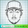 Cool Face Mac Miller SVG Cut File for Cricut & Silhouette