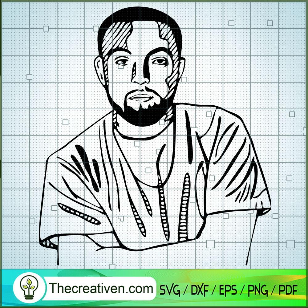 Outline Mac Miller SVG Cut File for Cricut & Silhouette 1 Outline Mac Miller SVG Cut File for Cricut & Silhouette