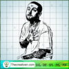 Mac Miller Guy SVG Cut File for Cricut & Silhouette 2 number 5 copy 6