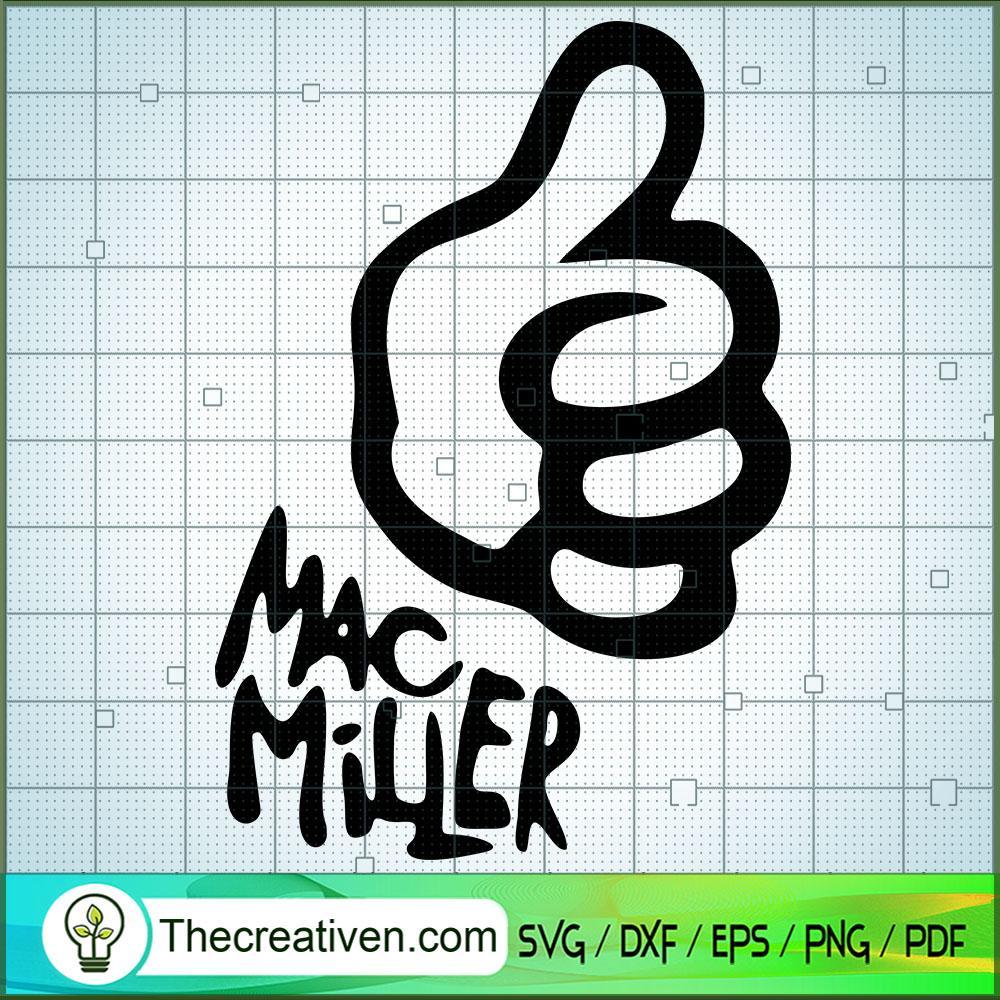 Like Finger Mac Miller SVG Cut File for Cricut & Silhouette 1 Like Finger Mac Miller SVG Cut File for Cricut & Silhouette