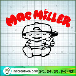 Cute Baby Mac Miller SVG Cut File for Cricut & Silhouette