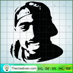 Shadow Of Tupac SVG Cut File for Cricut & Silhouette