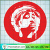 Tupac In Red Circle SVG Cut File for Cricut & Silhouette 2 number 3 copy 6