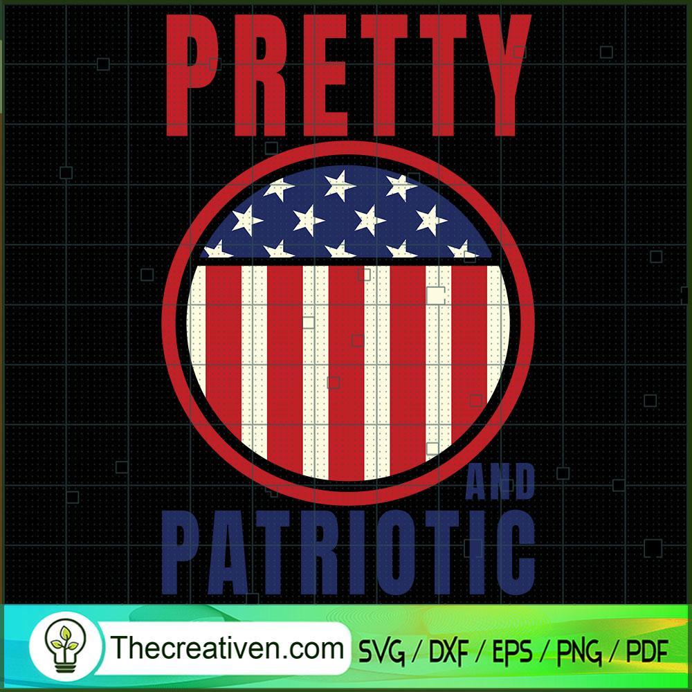 Pretty And Patriotic SVG Cut File for Cricut & Silhouette 1 Pretty And Patriotic SVG Cut File for Cricut & Silhouette