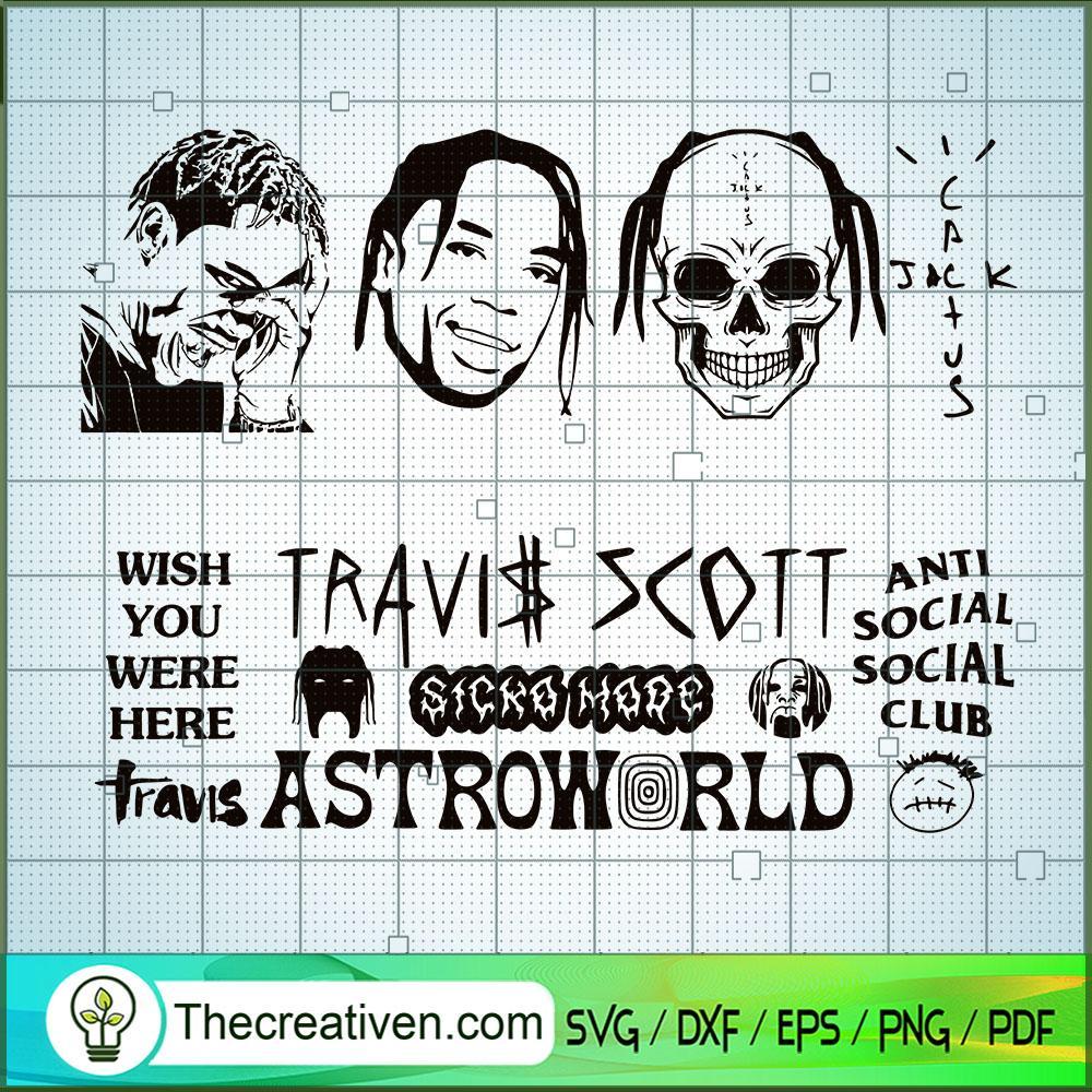 Travis Scott Astroworld SVG, Rapper US SVG, Producer SVG 1 Travis Scott Astroworld SVG, Rapper US SVG, Producer SVG