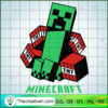 TNT Creeper SVG, Minecraft SVG, Gamer SVG