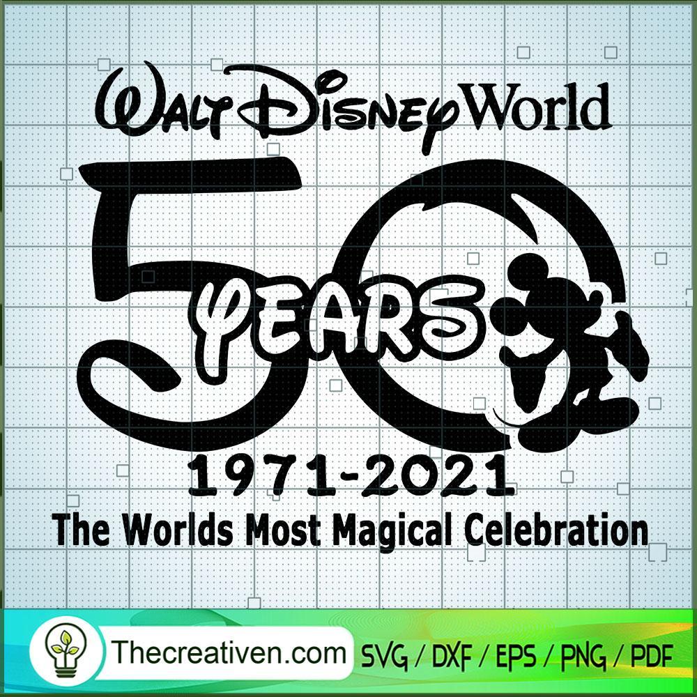 Walt Disney World 50 Years SVG, Castle SVG, Disney SVG 1 31 copy