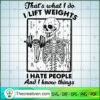 That's What I Do I Lift Weig SVG Cut File for Cricut 2 65 copy 2