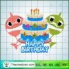 Baby Shark Happy BirthDay SVG, Baby Shark SVG, Happy BirthDay SVG 2 number 19 copy 3