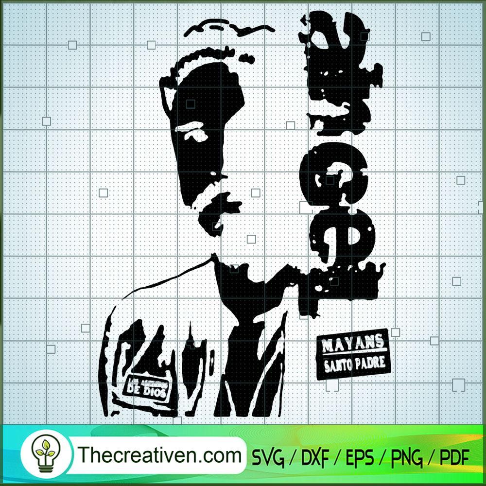 Angel Mayans Santo Padre SVG, Scary SVG, Halloween SVG 1 Angel Mayans Santo Padre SVG, Scary SVG, Halloween SVG