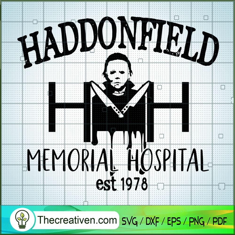 Haddonfield Memorial Hospital SVG Cut File for Cricut & Silhouette 1 Haddonfield Memorial Hospital SVG Cut File for Cricut & Silhouette