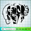 Horror Half Face SVG Cut File for Cricut & Silhouette 3 21 copy 1