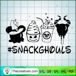 Snackgouls SVG Cut File for Cricut & Silhouette