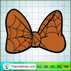 Halloween Minnie Bow SVG Cut File for Cricut & Silhouette